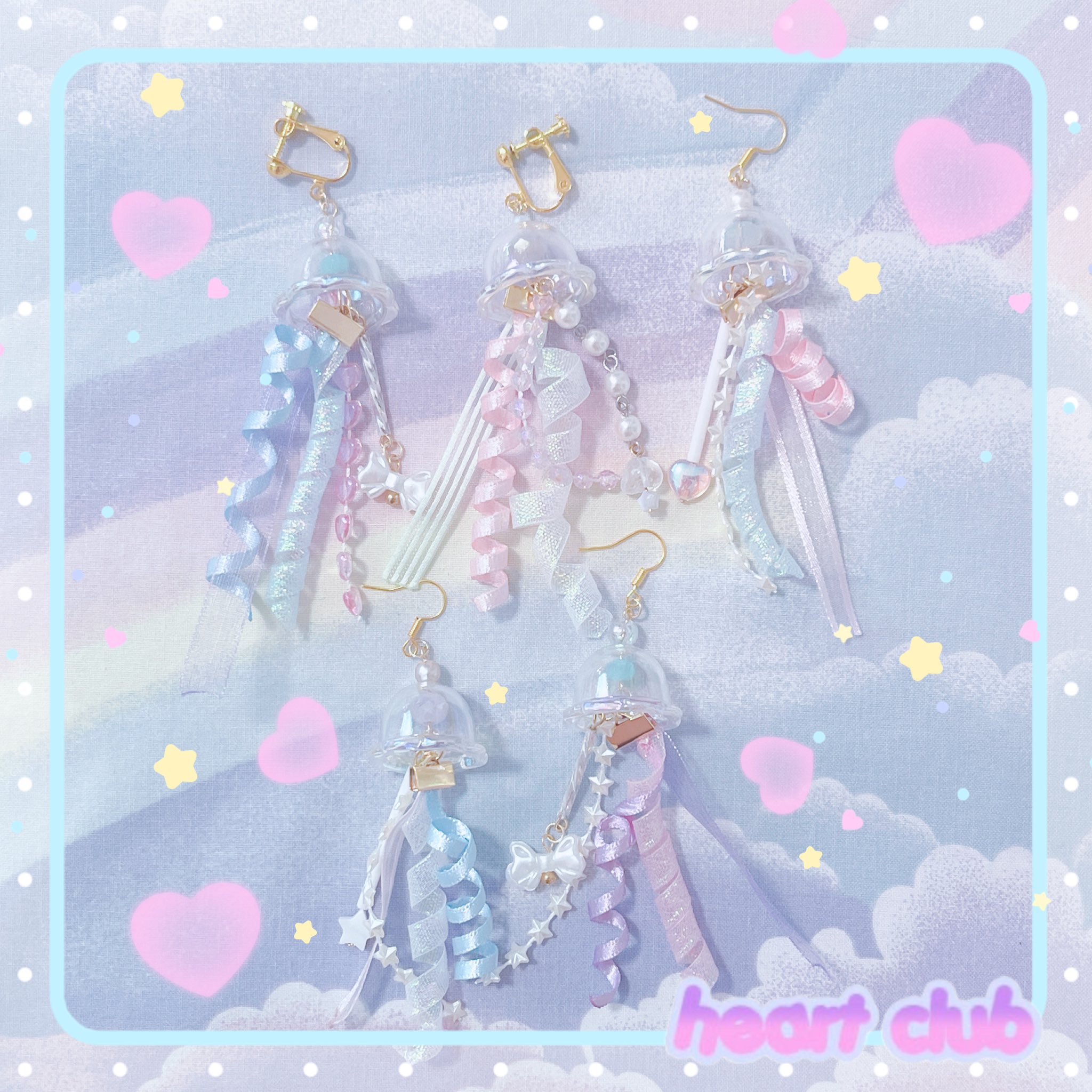 【ちゃん丸】クラゲピアス まりもちゃん］ピアス ダイヤ – AYAKO SAKURAI（櫻井 彩子）公式