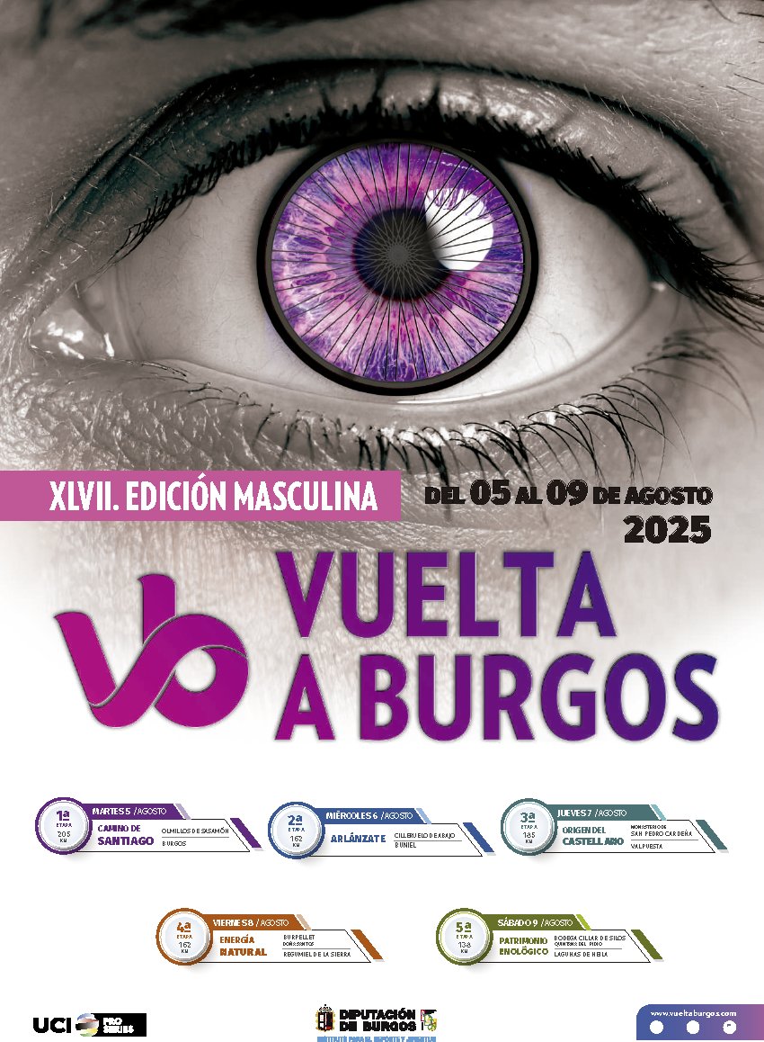 ℹ️ Libro de ruta oficial de la <a href="/VueltaBurgos/">Vuelta a Burgos</a> 2025.

📕 vueltaburgos.com/es/wp-content/…

🔎 La carrera vuelve a proponer una etapa por encima de los 200 km treinta años después: medium.com/@juanfdelacruz…

#VueltaBurgos #ciclismo #cycling #cyclisme 
➡️
