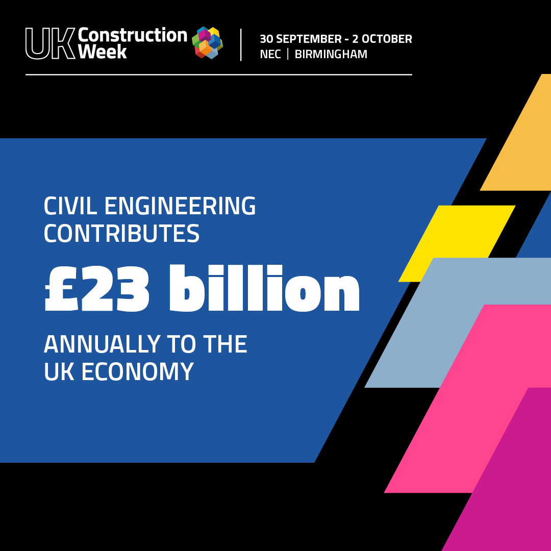 𝗗𝗶𝗱 𝗬𝗼𝘂 𝗞𝗻𝗼𝘄?
Civil engineering pumps £23bn into the UK economy and it's now under the CMA’s procurement spotlight.

From regulation to investment, the sector is shifting fast.

Explore what’s next at UKCW in Birmingham:  zurl.co/hLS3K

#CivilEngineering