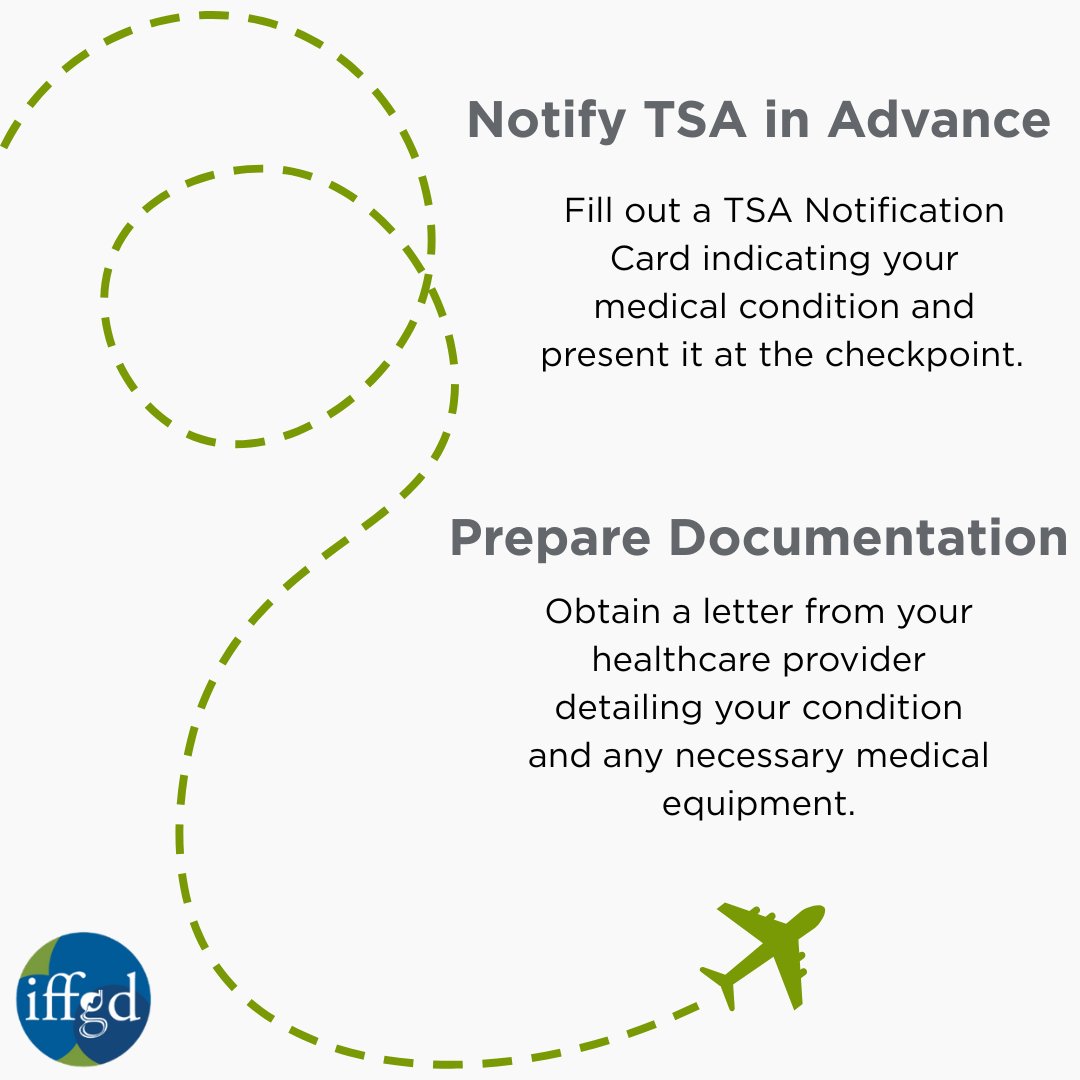IFFGD's tweet image. Traveling with a #gastrointestinaldisorder? Proper preparation can make your airport experience smoother. Here&apos;s how to navigate #TSA checkpoints with confidence:

iffgd.org/manage-your-he…