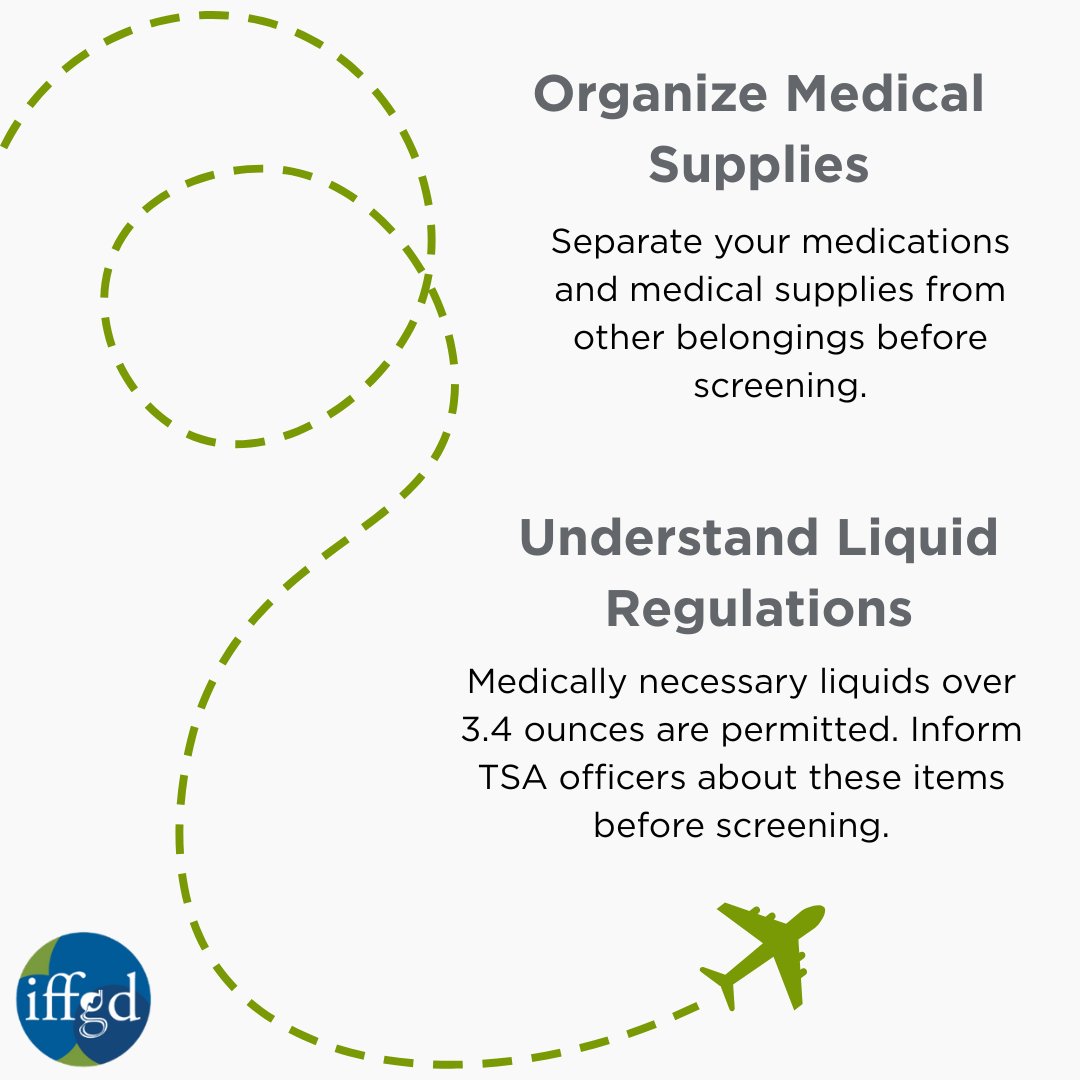 IFFGD's tweet image. Traveling with a #gastrointestinaldisorder? Proper preparation can make your airport experience smoother. Here&apos;s how to navigate #TSA checkpoints with confidence:

iffgd.org/manage-your-he…