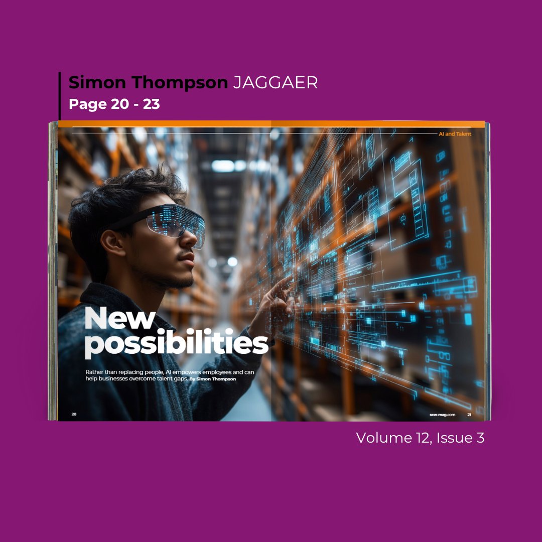What if AI could close the talent gap and reduce burnout at the same time?

Simon Thompson, VP for Northern Europe at JAGGAER, explores how AI is not a threat to the supply chain workforce, it’s a support system.

ow.ly/ul8650WuLoS
