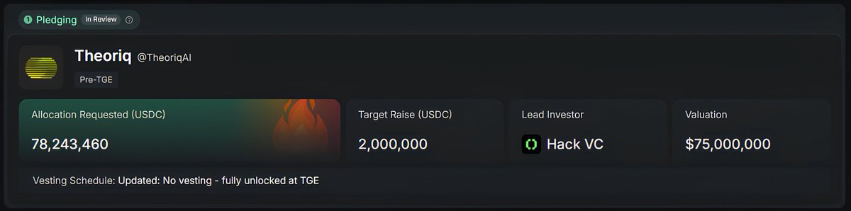notbrokennn's tweet photo. 🚨 @TheoriqAI didn’t just meet expectations, it completely crushed them.

The project raised almost $80M on the Kaito launchpad in just a few days.
Eighty. Million. Dollars.

And there are still people who aren’t bullish on Theoriq?
Seriously?

I believed in this project from day one.
And now I’m proud to say I’m not just early, I’m an official ambassador of Theoriq.

This isn’t luck. It’s instinct.