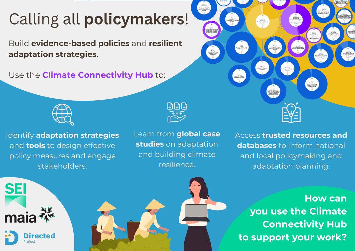 MAIA Resilience EU (@maiaresilience) on Twitter photo Policymakers! Build evidence-based, resilient adaptation strategies with the #ClimateConnectivityHub.
Access trusted data, community tools & global case studies.
Try now 👉shorturl.at/tQ6bi
<a href="/grp_resilience/">globalresilience.bsky.social</a> <a href="/NeuralAlpha/">Neural Alpha</a> <a href="/UNDRR/">UNDRR</a> <a href="/regilience/">REGILIENCE</a> <a href="/DirectedProj/">Directed Project</a> <a href="/AgoraAdaptation/">Adaptation AGORA</a> Policymakers! Build evidence-based, resilient adaptation strategies with the #ClimateConnectivityHub.
Access trusted data, community tools & global case studies.
Try now 👉shorturl.at/tQ6bi
<a href="/grp_resilience/">globalresilience.bsky.social</a> <a href="/NeuralAlpha/">Neural Alpha</a> <a href="/UNDRR/">UNDRR</a> <a href="/regilience/">REGILIENCE</a> <a href="/DirectedProj/">Directed Project</a> <a href="/AgoraAdaptation/">Adaptation AGORA</a>