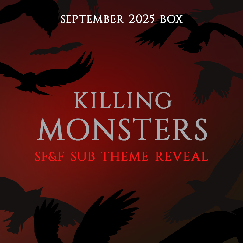 We could not be more excited to announce that the theme for our very first SF&amp;F book is…

⚔️ KILLING MONSTERS ⚔️