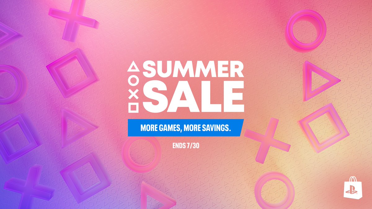 New games join PlayStation Store’s Summer Sale today 🕶️

Browse the selection: play.st/4l7k1kT