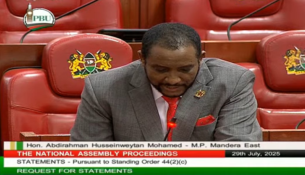 Hon. Husseinweytan Mohamed seeks a statement from the Departmental Committee on Defence, Intelligence and Foreign Relations regarding the Management of the Hajj Programme in the country. #BungeLiveNA.
