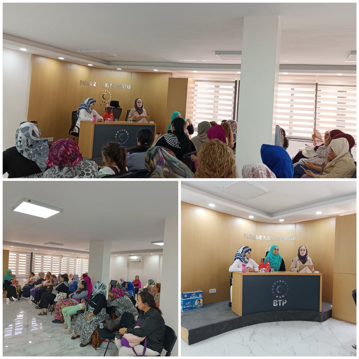 Genel Merkezimizde Ankara Kadın Kollarımızla bir araya gelerek keyifli bir kahvaltının ardından verimli bir seminer gerçekleştirdik 🌸

Katılımcılarımıza ve seminercilerimize teşekkür ediyoruz. 🇹🇷