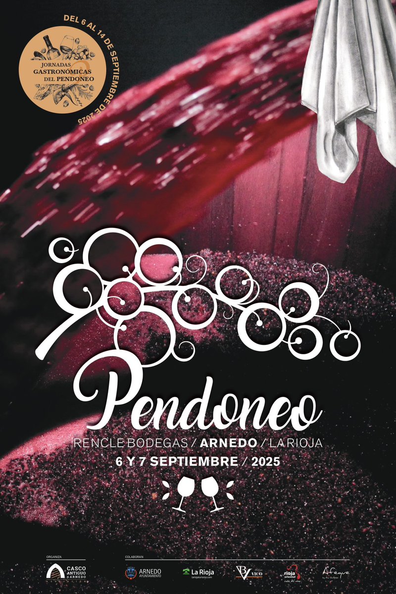 🍷Cultura, vino y gastronomía los días 6 y 7 de septiembre en la 4ª edición del Pendoneo

ℹ️arnedo.com/noticia/cultur…