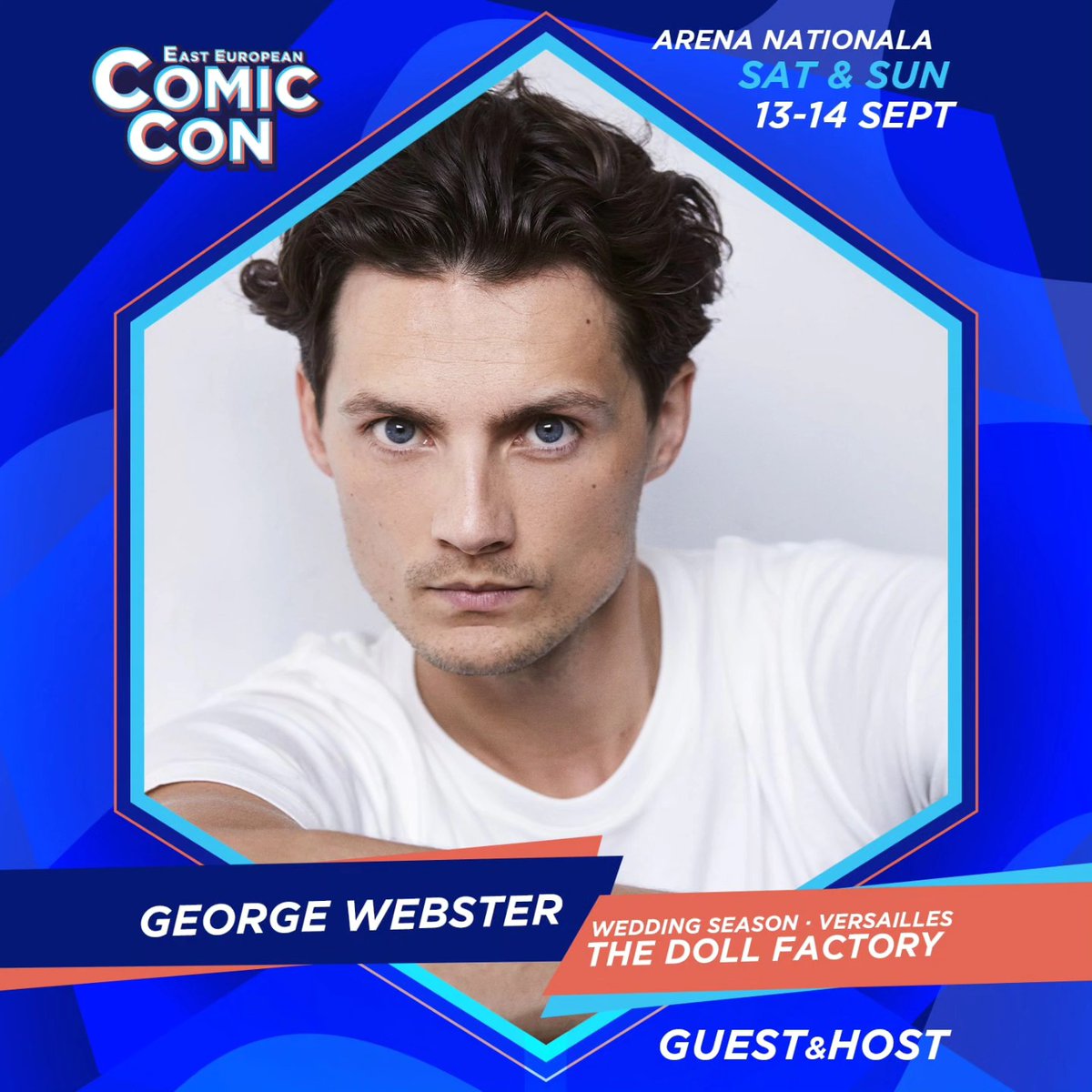 DMJConsult23's tweet photo. I'm delighted to announce that @GeorgeWebster will be at @eeccon, 13th & 14th September 2025 in #Bucharest, #Romania.
Further info here: https://t.co/7FtvoprHrY
#GeorgeWebster
#TheDollFactory #Versailles #WeddingSeason #Genius #MastersOfTheAir #FindingAlice #Industry #FurtherEd https://t.co/xqnqA3pehU