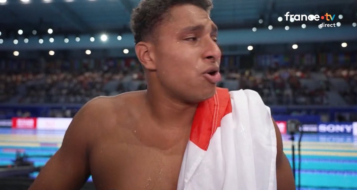NelsonCarterJr's tweet photo. OH LA PERFORMANCE DE YOHANN NDOYE-BROUARD 🇫🇷, MÉDAILLÉ DE BRONZE SUR 100M DOS !!!! 

51.92 RECORD DE FRANCE, PREMIER FRANÇAIS SOUS LES 52S !!!!!

C’est tellement mérité !!!!

QUEL RETOUR 🤯🤯🤯
#Natation #AQUASingapore2025 https://t.co/p1DMvhsiJs