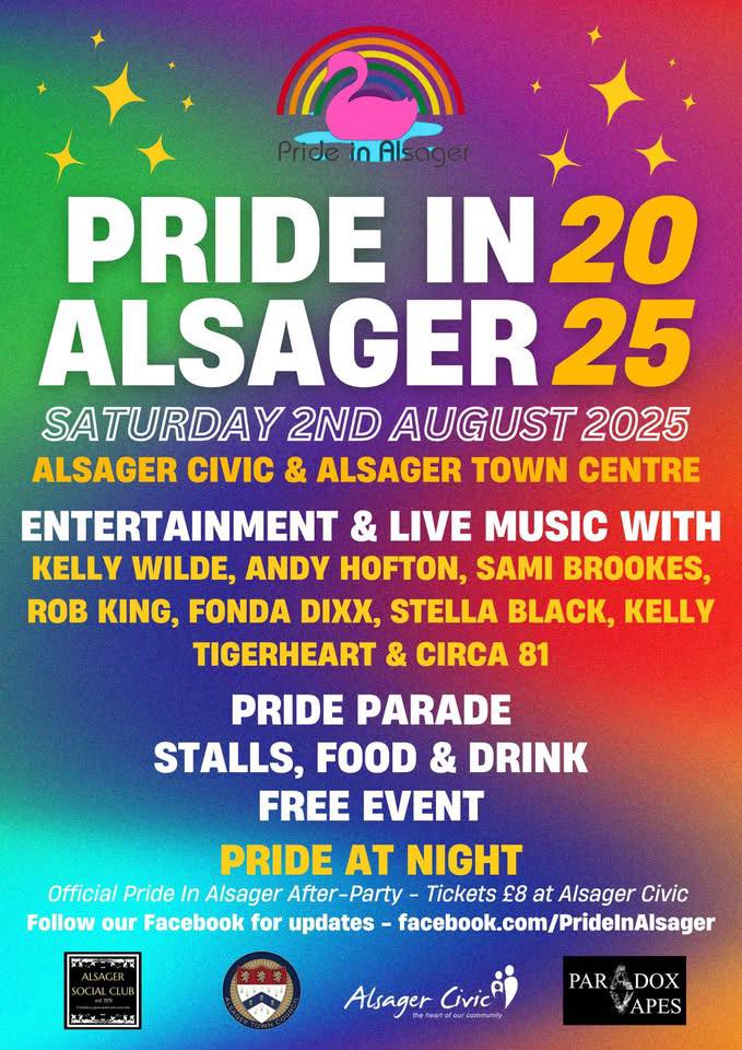 Stoke Fostering (@stokefostering) on Twitter photo You will find Stoke on Trent City Council Fostering Team and Foster Carers Pride in Alsager βπ©πΎββπ§πΎπ¨βπ¦ππ todayππ§‘
Come and say hi π while enjoying a free family day out π§‘ππ©·
β 01782 234555
π fostering@stoke.gov.uk
#FosteringCommunities π #Foster4Stoke π You will find Stoke on Trent City Council Fostering Team and Foster Carers Pride in Alsager βπ©πΎββπ§πΎπ¨βπ¦ππ todayππ§‘
Come and say hi π while enjoying a free family day out π§‘ππ©·
β 01782 234555
π fostering@stoke.gov.uk
#FosteringCommunities π #Foster4Stoke π