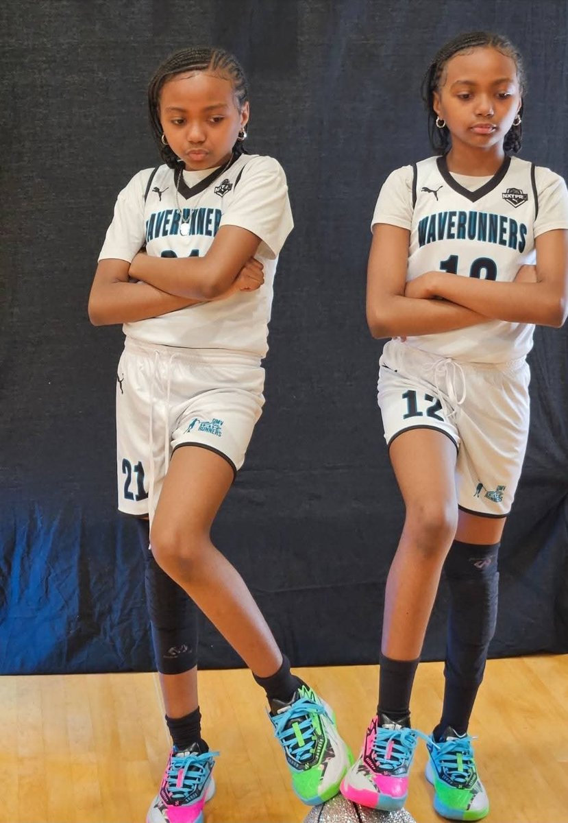 695HOOPS's tweet photo. The game face twins Kenzi and Kerri Harris are locked in for the Family Reunion on 8/10 at Pikesville! They will be representing the class of 2033. More announcements today! https://t.co/z6gxZUAPsb