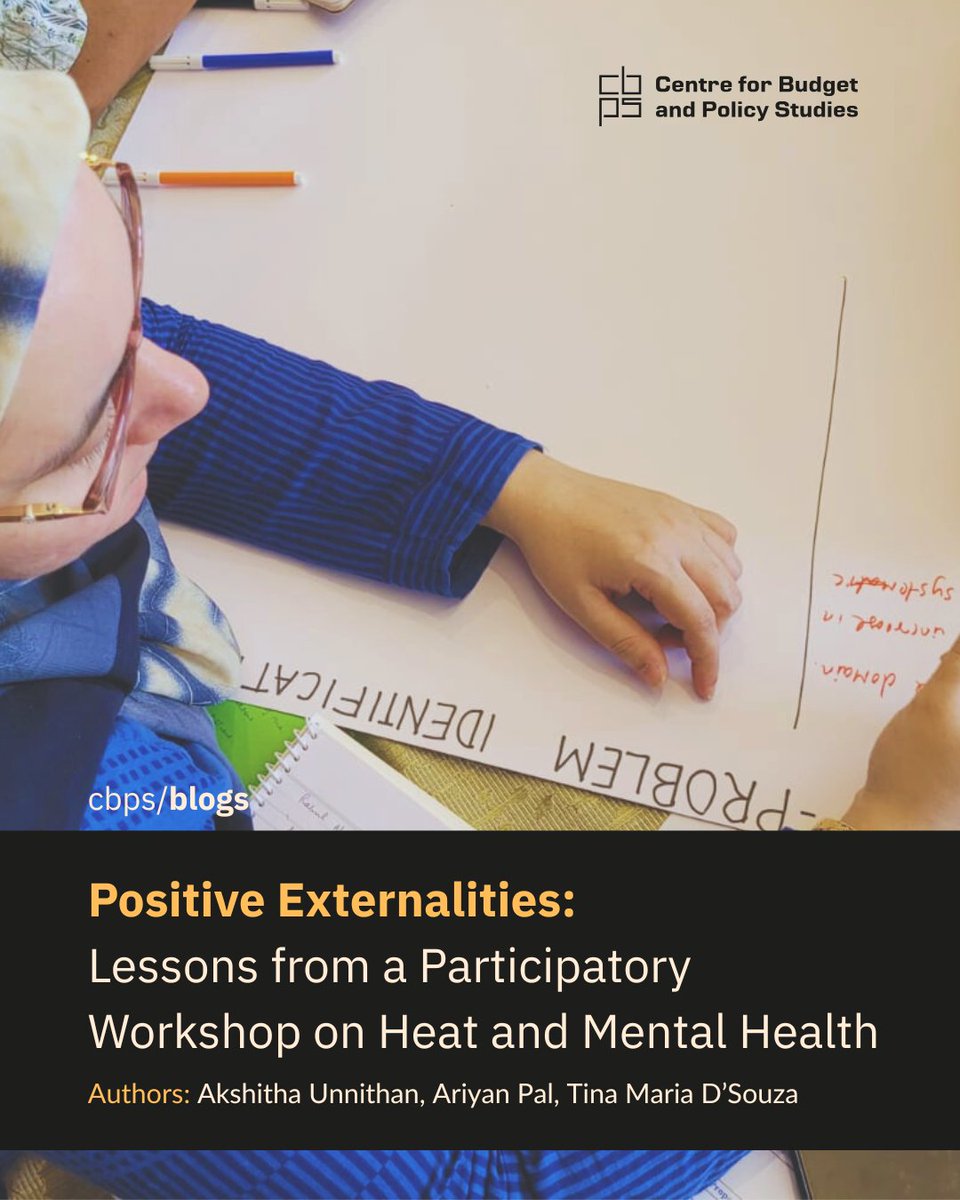 Centre for Budget and Policy Studies (CBPS) tweet media