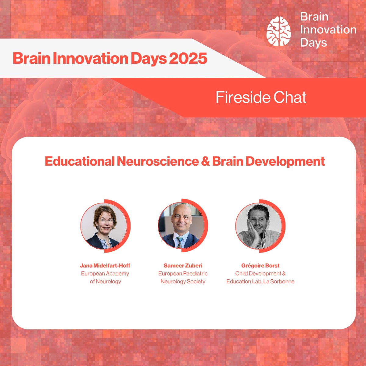 Brain Innovation Days (@braindays) on Twitter photo โจSession Highlight โจ
๐๐ฑ๐๐ฐ๐ฎ๐๐ถ๐ผ๐ป๐ฎ๐น ๐ก๐ฒ๐๐ฟ๐ผ๐๐ฐ๐ถ๐ฒ๐ป๐ฐ๐ฒ & ๐๐ฟ๐ฎ๐ถ๐ป ๐๐ฒ๐๐ฒ๐น๐ผ๐ฝ๐บ๐ฒ๐ป๐: How can #Neuroscience serve as a tool to improve educational practices?
๐ค Jana Midelfart-Hoff
๐ค Sameer Zuberi
๐ค Grรฉgoire Borst
๐Register now: braininnovationdays.eu/programme-2025/ โจSession Highlight โจ
๐๐ฑ๐๐ฐ๐ฎ๐๐ถ๐ผ๐ป๐ฎ๐น ๐ก๐ฒ๐๐ฟ๐ผ๐๐ฐ๐ถ๐ฒ๐ป๐ฐ๐ฒ & ๐๐ฟ๐ฎ๐ถ๐ป ๐๐ฒ๐๐ฒ๐น๐ผ๐ฝ๐บ๐ฒ๐ป๐: How can #Neuroscience serve as a tool to improve educational practices?
๐ค Jana Midelfart-Hoff
๐ค Sameer Zuberi
๐ค Grรฉgoire Borst
๐Register now: braininnovationdays.eu/programme-2025/