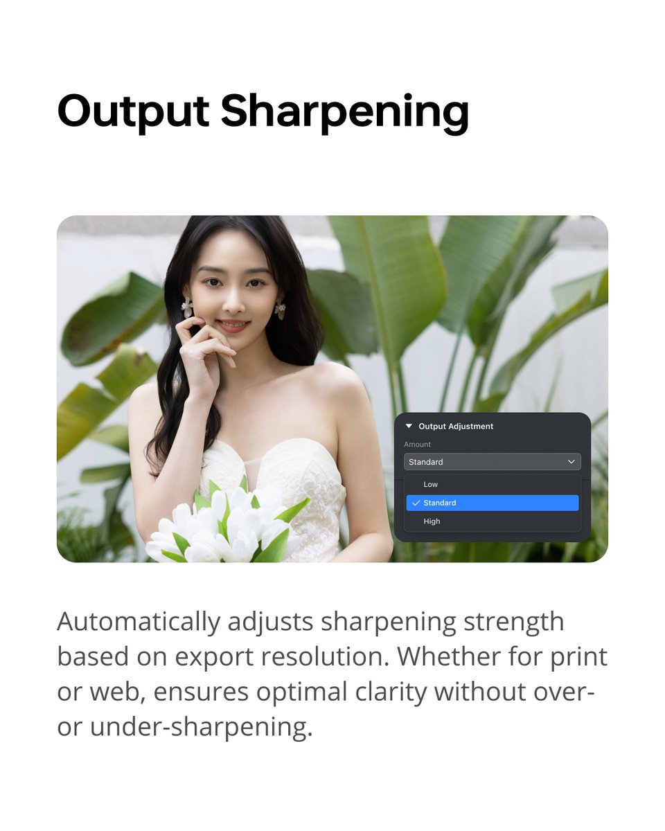 Evotoofficial's tweet photo. 🚀 Evoto AI 5.1.0 is here! ✨ Get flawless fabrics, precise colors, optimized crop, &amp; workflow boosts. Update now for next-level editing!
#EvotoAI #PhotoEditing #Evoto5_1_0 #PhotoEditingSoftware #AIRetouching #PortraitPhotography #ClothingRetouch https://t.co/5QOV5pWAfO