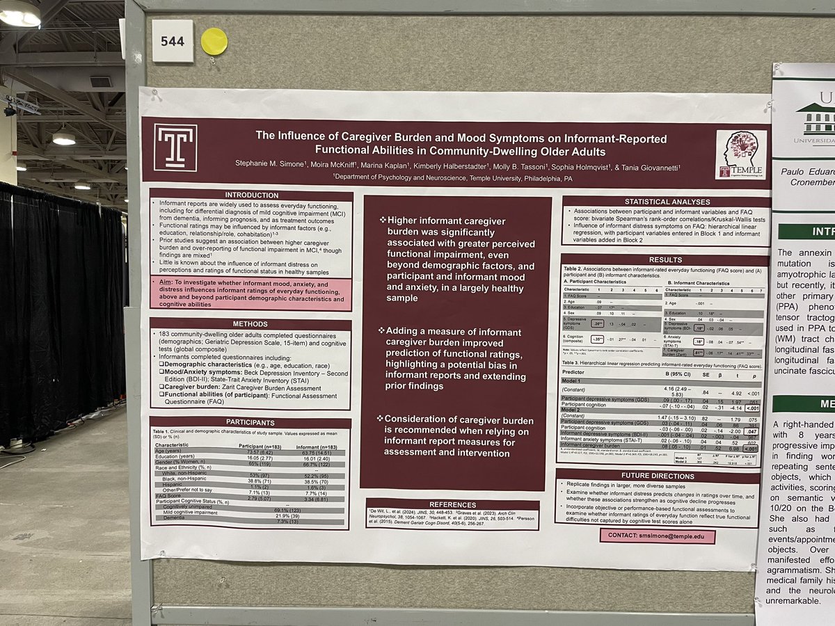 Day 2 of #AAIC25 ✅ Yesterday was filled with inspiring sessions and more amazing poster presentations from current and former members of our lab. What an exciting and motivating day! <a href="/alzassociation/">Alzheimer's Association</a> <a href="/ISTAART/">ISTAART</a>