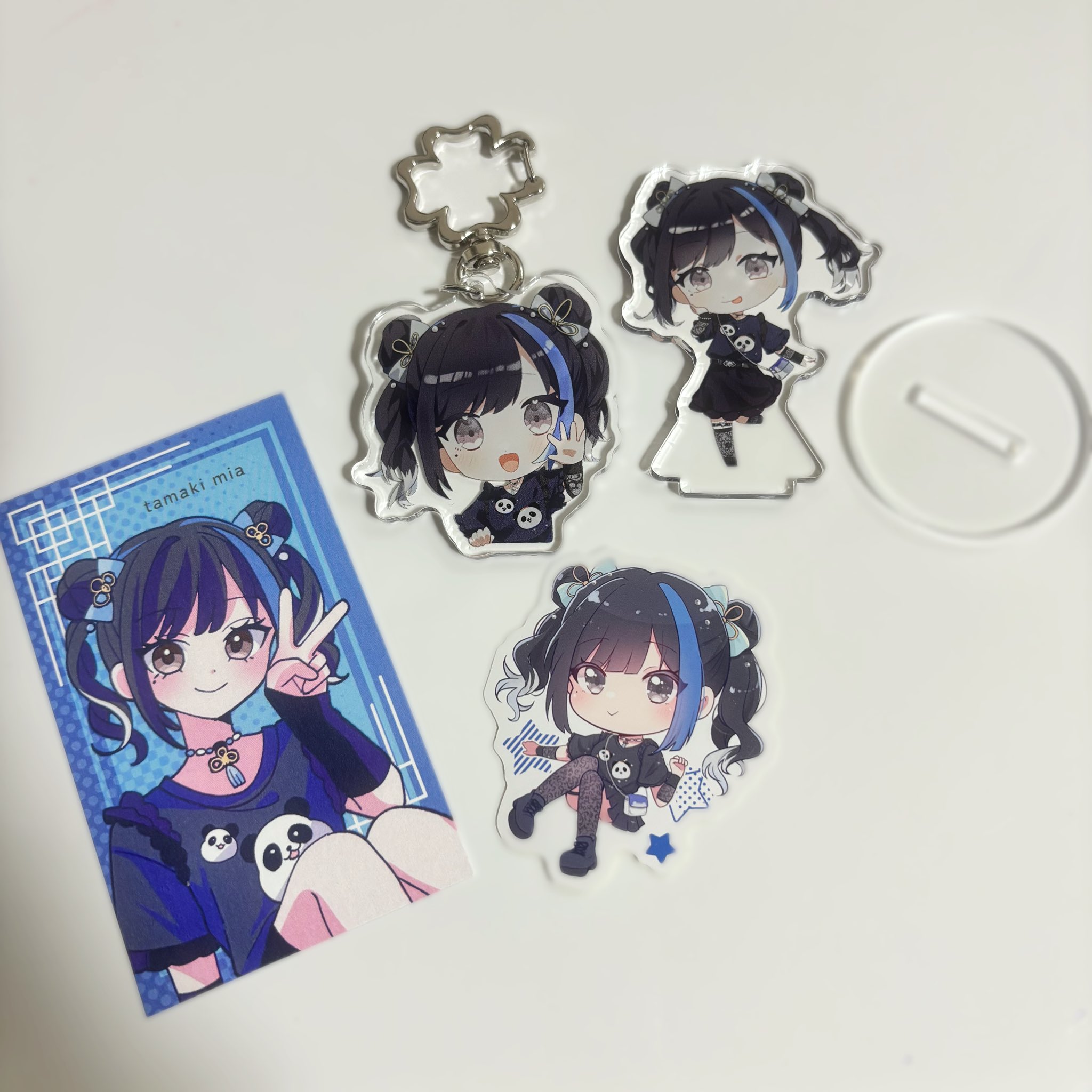 おべいみー　マモン　チェキ8枚　アクスタ　アクキー たまき みあ 🐼🦋 on X: 