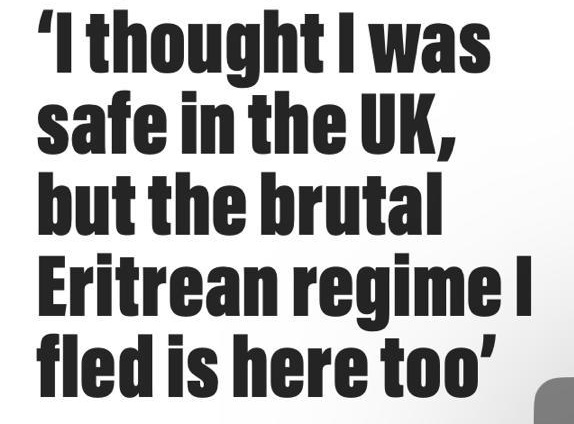 Breaking:🇬🇧 #UK Prepares to Prevent Eritrea's #TransnationalRepression
Best-case scenario of #RegimeChange now unfolding Follow z events/News
All pro-democracy events are, until they happen, deemed to be impossible. Then, after they happen, Change is Inevitable! <a href="/BeyeneGerezghe1/">Beyene Gerezgher</a>