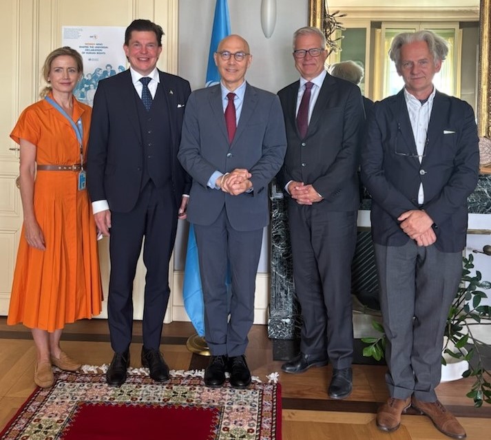 Sweden in Geneva (@swedengeneva) on Twitter photo 🇸🇪Swedish Speaker <a href="/andreasostgote/">Talman Andreas Norlén</a> joins #6WCSP in Geneva with <a href="/IPUparliament/">IPUparliament</a>
🤝 Swedish Delegation meets <a href="/volker_turk/">Volker Türk</a> to discuss strengthening the Human Rights Pillar and supporting bold & ambitious #UN80 reform. 🇸🇪Swedish Speaker <a href="/andreasostgote/">Talman Andreas Norlén</a> joins #6WCSP in Geneva with <a href="/IPUparliament/">IPUparliament</a>
🤝 Swedish Delegation meets <a href="/volker_turk/">Volker Türk</a> to discuss strengthening the Human Rights Pillar and supporting bold & ambitious #UN80 reform.