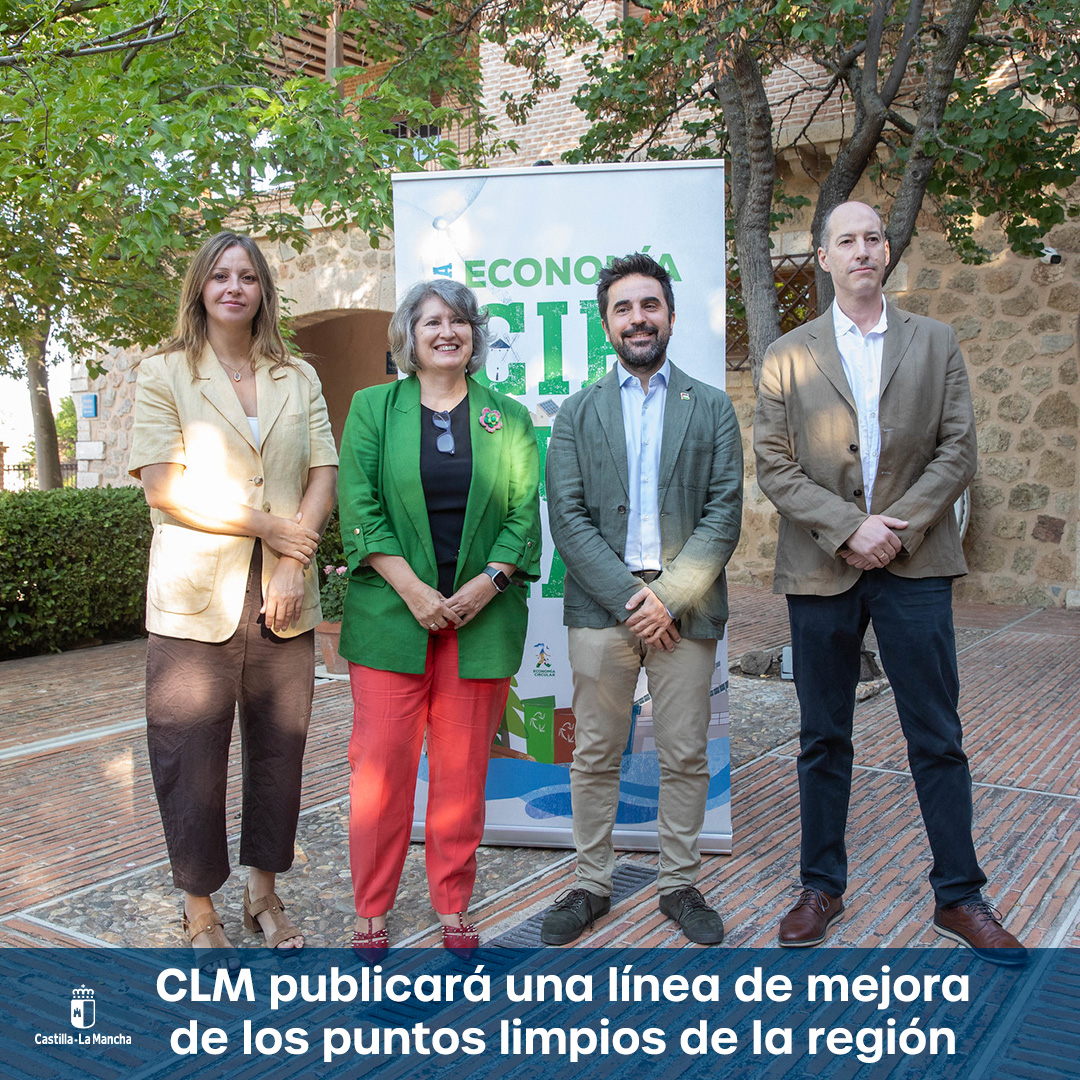 ♻️ Nueva línea de mejora de los puntos limpios de la región por importe de 3,1 millones de euros en las próximas semanas.

👉 Estas ayudas acelerarán las inversiones necesarias para mejorar la gestión de los residuos en la región.

ℹ️ castillalamancha.es/node/405950