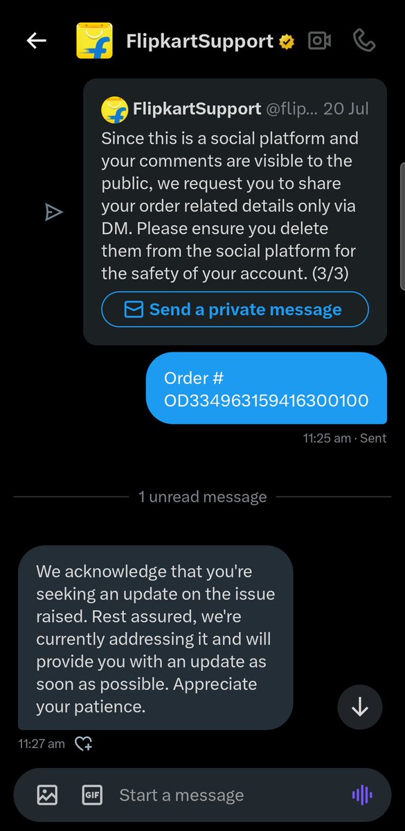ysmnnit's tweet photo. @flipkartsupport @Flipkart  what is the update for my refund. Didn't get any calll I m waiting since 15 day. No response from u side https://t.co/Y8P7BmgvHm