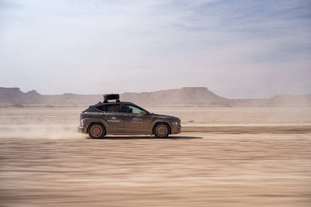 Mirar por la ventana de tu #Hyundai y tener las vistas del Desierto de los Niños 2025 es un sueño, y cumple el de muchos ✨