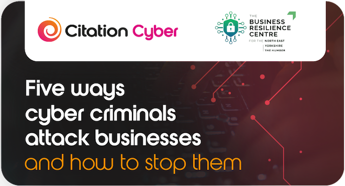 North East Business Resilience Centre (@nebrcentre) on Twitter photo Think cyber criminals only go for the big stuff? Think again.
Your biggest cyber risks are the everyday things: an old laptop, forgotten login, or convincing phishing email.
Our partners at <a href="/CitationCyber/">Citation Cyber</a> break down 5 common ways businesses get hacked ➡️ nebrcentre.co.uk/five-ways-cybe… Think cyber criminals only go for the big stuff? Think again.
Your biggest cyber risks are the everyday things: an old laptop, forgotten login, or convincing phishing email.
Our partners at <a href="/CitationCyber/">Citation Cyber</a> break down 5 common ways businesses get hacked ➡️ nebrcentre.co.uk/five-ways-cybe…