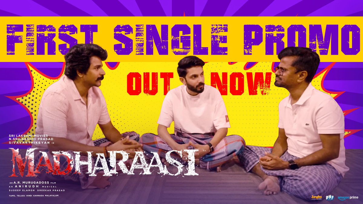 Sivakarthikeyan (@siva_kartikeyan) on Twitter photo Back with my brother <a href="/anirudhofficial/">Anirudh Ravichander</a>❤️
#Madharaasi first single #Salambala
On July 31st at 6 PM 🔥
youtu.be/LNnOVLHAoYQ
<a href="/ARMurugadoss/">A.R.Murugadoss</a> #SuperSubu #SekharMaster Back with my brother <a href="/anirudhofficial/">Anirudh Ravichander</a>❤️
#Madharaasi first single #Salambala
On July 31st at 6 PM 🔥
youtu.be/LNnOVLHAoYQ
<a href="/ARMurugadoss/">A.R.Murugadoss</a> #SuperSubu #SekharMaster