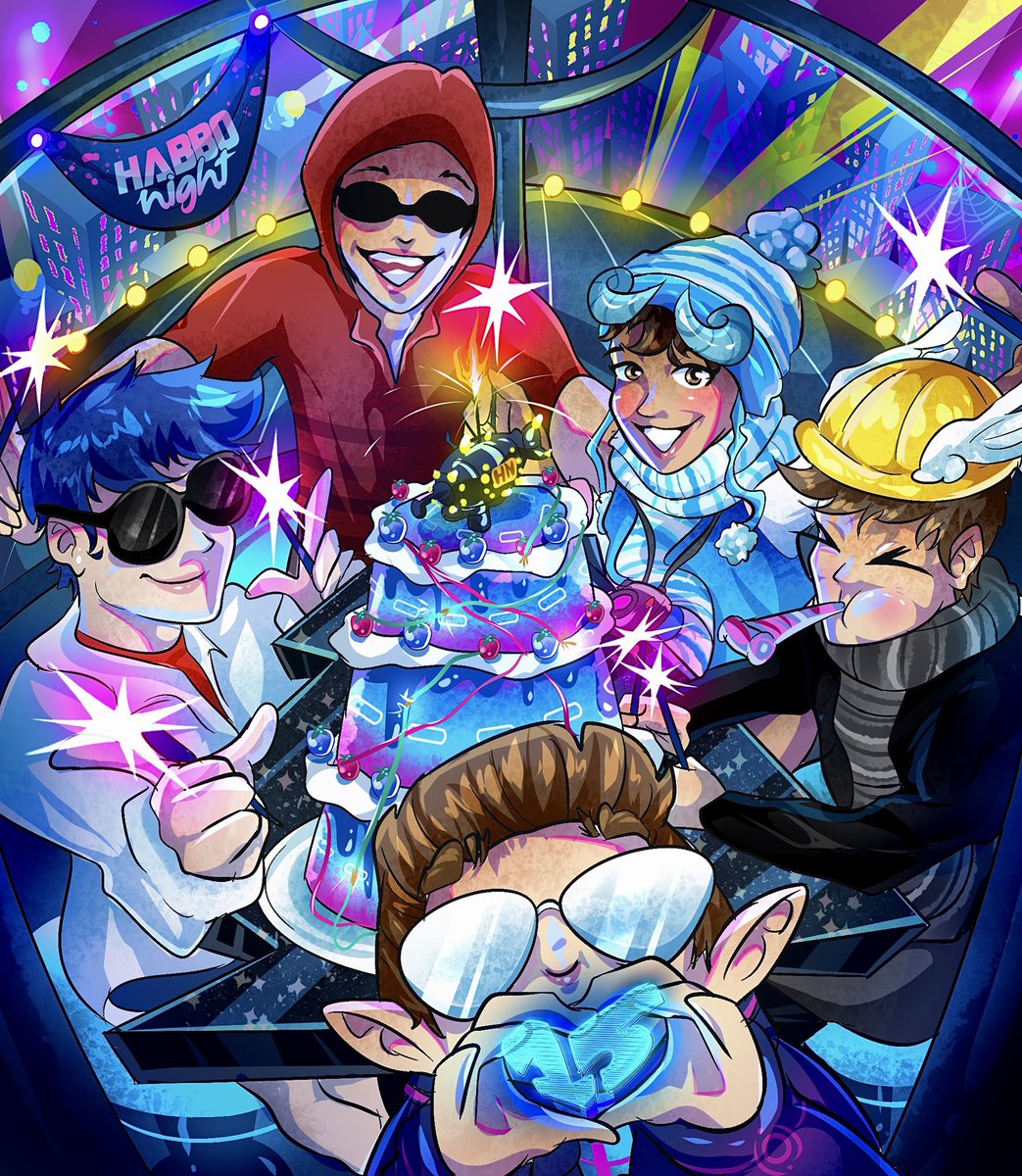 Há 15 anos, a HabboNight nasceu como um sonho e se tornou parte da história de toda uma comunidade. Seguimos celebrando essa jornada feita de música, eventos e amizades inesquecíveis. Porque, no fim… a noite é apenas uma parte do dia. 💜 #HabboNight15Anos