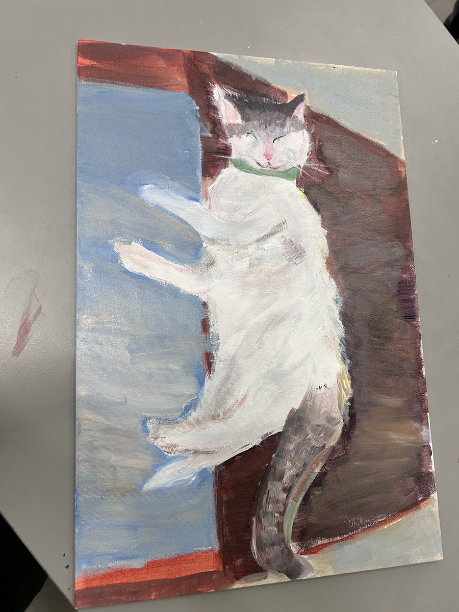 Unfinished art from my art class

#painting #art #artmoots #moots #arttwt #tradtionalart