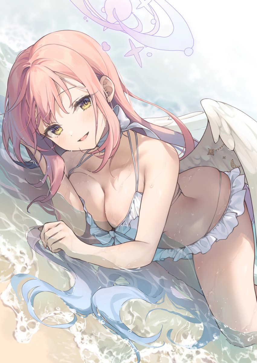 水着ミカ☀️
#ブルアカ