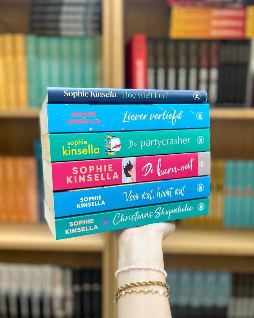Een hele bijzondere mijlpaal voor Sophie Kinsella: van haar boeken zijn er wereldwijd nu meer dan 50 miljoen exemplaren verkocht! 🥳
