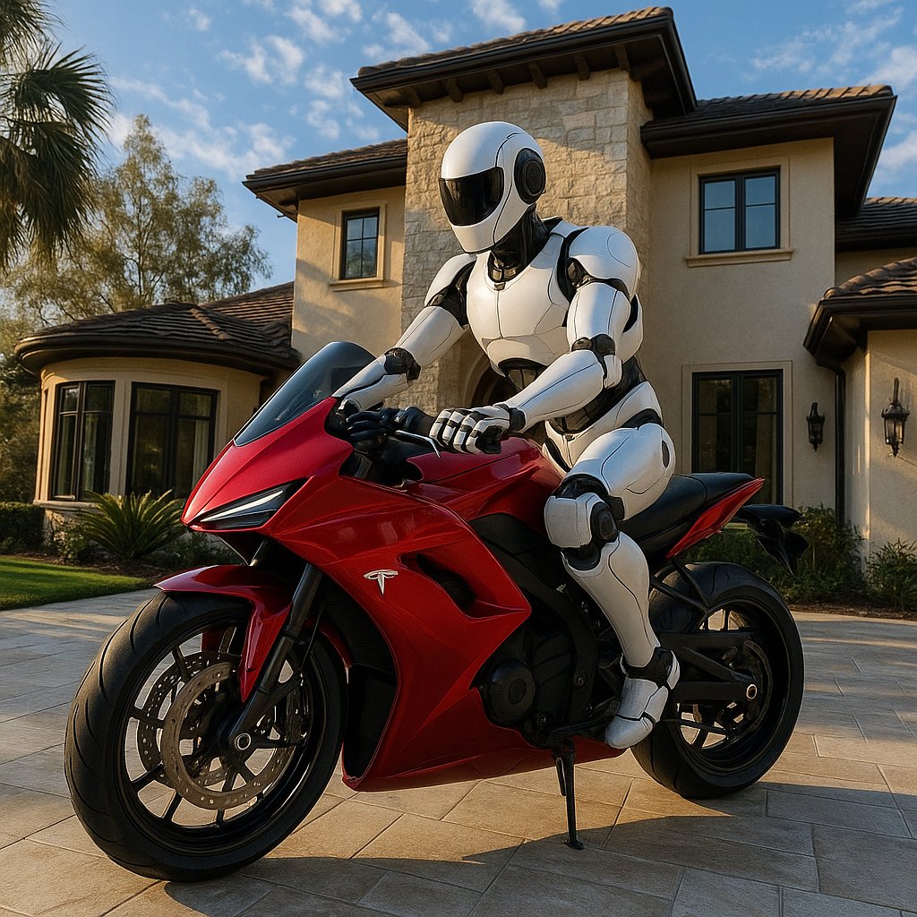 teslacarsonly's tweet photo. Who wants a Tesla Superbike ride? https://t.co/VZ5vV5swkx
