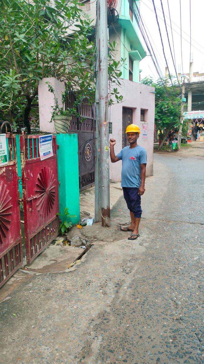 Leakage current checking at different areas under Electric supply division Kankarbagh-1