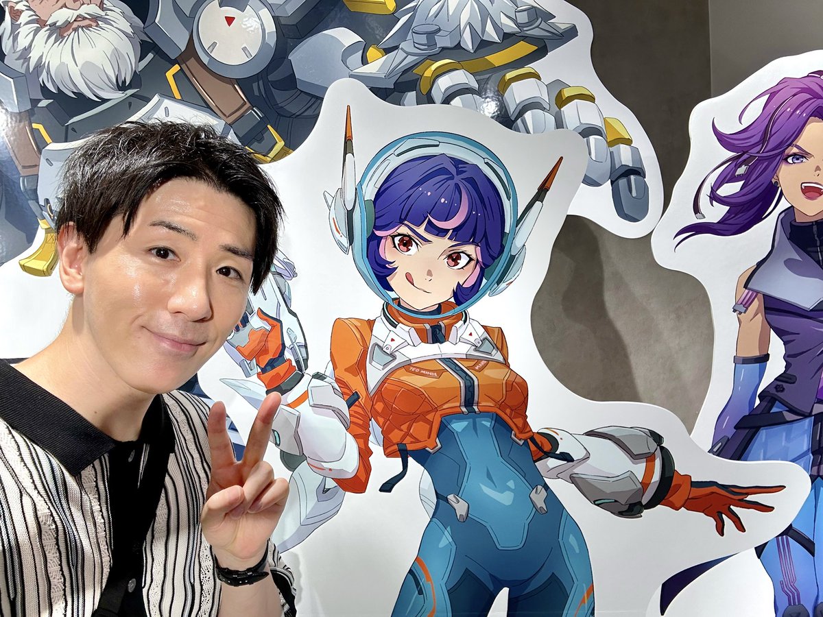 これはジュノと記念撮影をするLW白川
#overwatch2 #オーバーウォッチ2