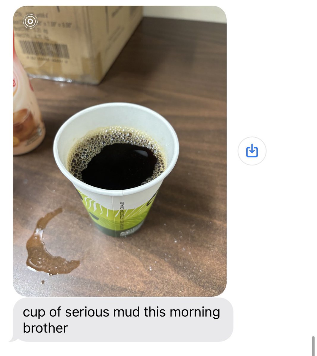 this is how men who work blue collared jobs say good morning