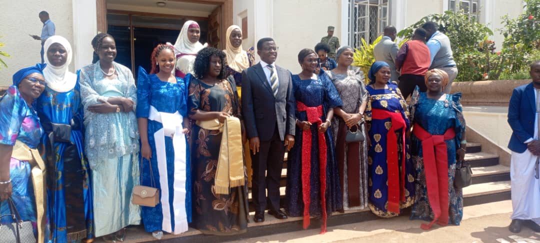 jeema256's tweet image. Today 29th July 2025, members of Justice Forum Youth League, accompanied by the party Secretary-General Mr. Kateregga Mohamed, and cabinet ministers paid a courtesy visit to the Katikkiro of Buganda Kingdom Owek, Charles Peter Mayiga.