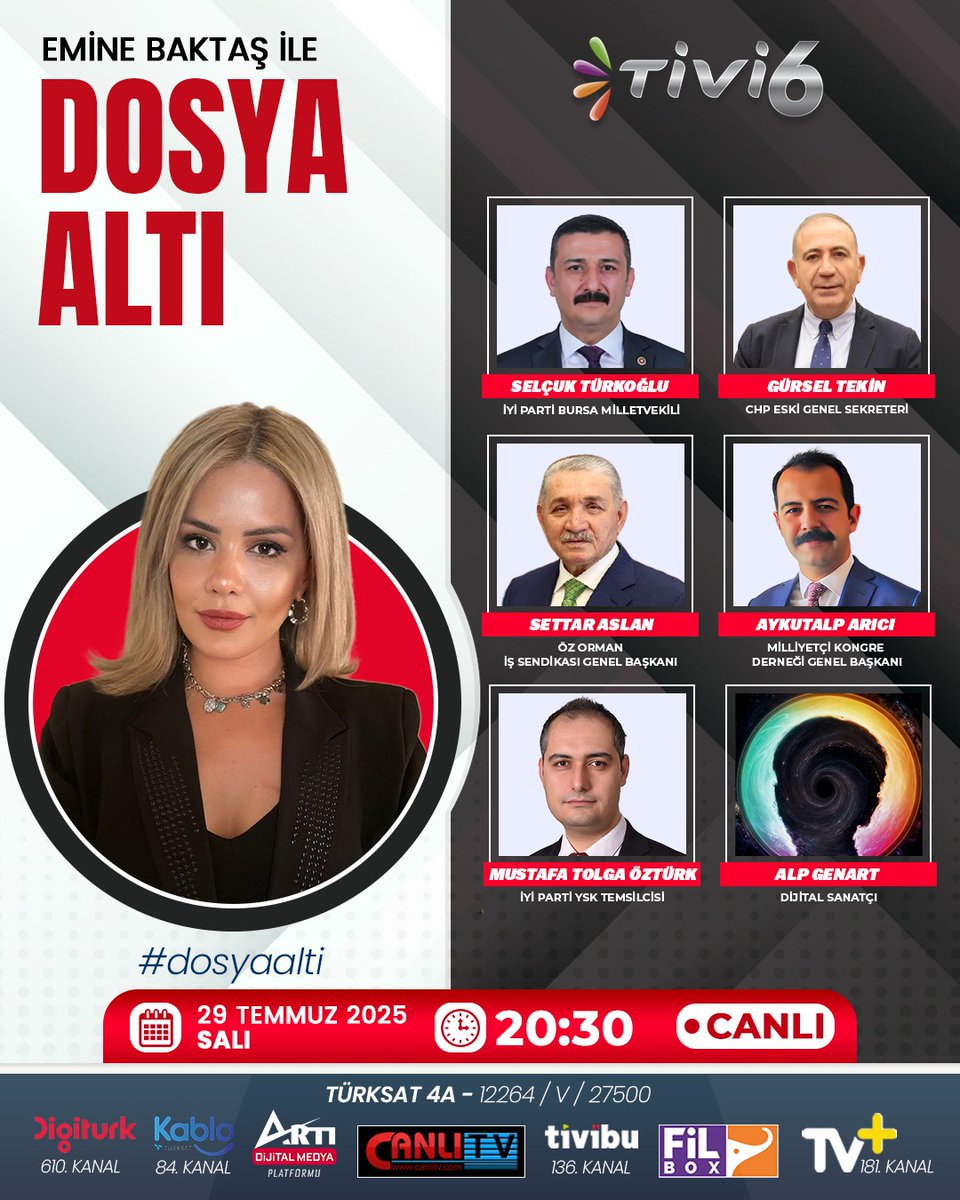 Bu akşam Dosya Altı'nda gündemin en çarpıcı dosyaları açılıyor!

-Türkiye ateş çemberinde... Ormanlar cayır cayır yanıyor, neden önlem alınmıyor?
-Afet mi, kader mi, ihmal mi? Vatandaş neden hep sahipsiz kalıyor?
- Meclis'te oluşturulacak “süreç” komisyonu için geri sayım