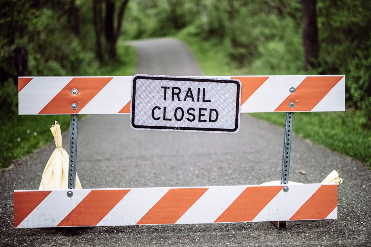 Today, July 29, contractors will begin reconstruction work that will temporarily impact access in two locations: Stone Creek Trail will be closed between Moonlight Road and Stone Creek Drive, and the trail on the north side of Grand Street, west of Moonlight Road, will also be