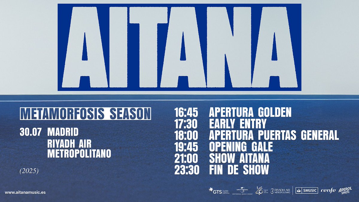 Horarios 30.07 Madrid Riyadh Air Metropolitano 🦋💙