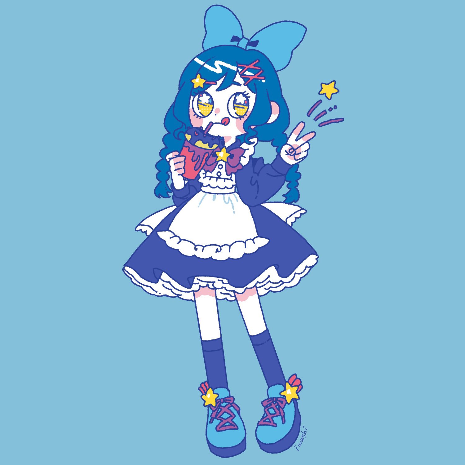 たけまる🌟イラスト (@takemaruhokuro) / X