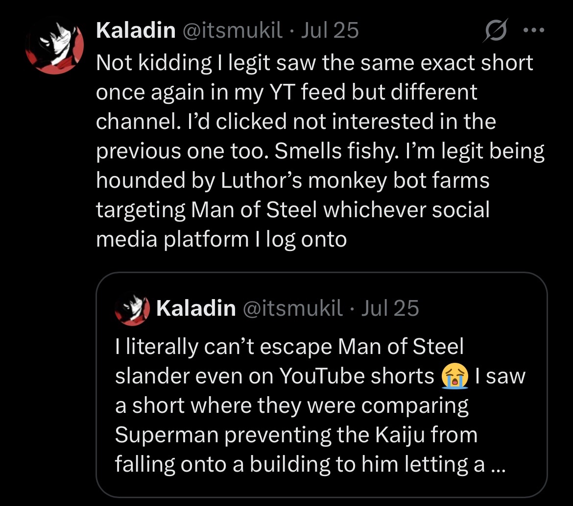 toomeowsctoovi's tweet image. of course the arcane caitlyn  dickrider is a snyderbro 😭😭😭😭😭😭😭😭 u wouldnt know good writing if it hit u in the gut with a gun like ur wife beater fave likes to do