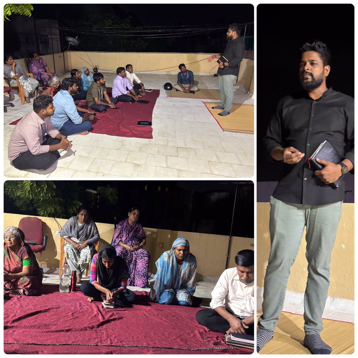 thebloodcarpet's tweet image. Thirteen of us were gathered and prayed for the oppressed people of Sri Lanka. Pas. J Osborn from Mullai Theevu, Sri Lanka shared the Word of Faith and encouraged us.

May the fire on the altar never burn out.

#NightPrayer #PrayforSriLanka #Prayfortheoppressed