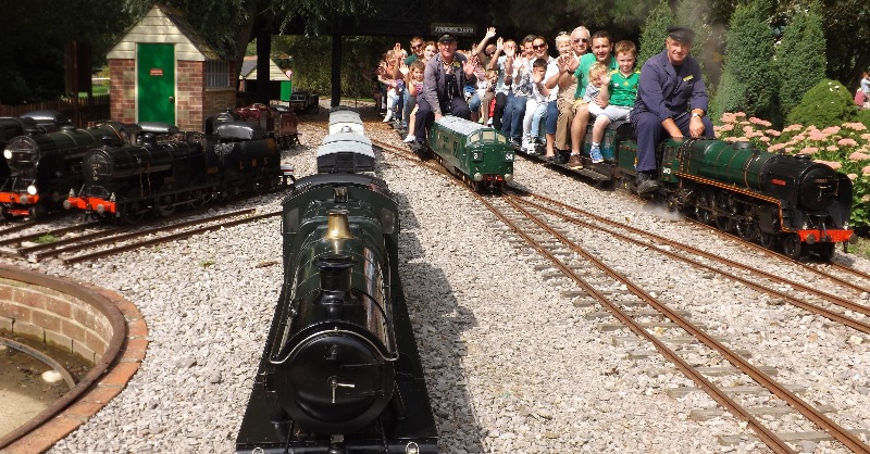 Full steam ahead for a great day out at Eastbourne Miniature Steam Railway! Travel behind the 1/8 scale locomotive as it meanders around the country park, enjoy a game of crazy golf, play in the adventure playground &amp; more! Plan your visit: tinyurl.com/557ud6k7