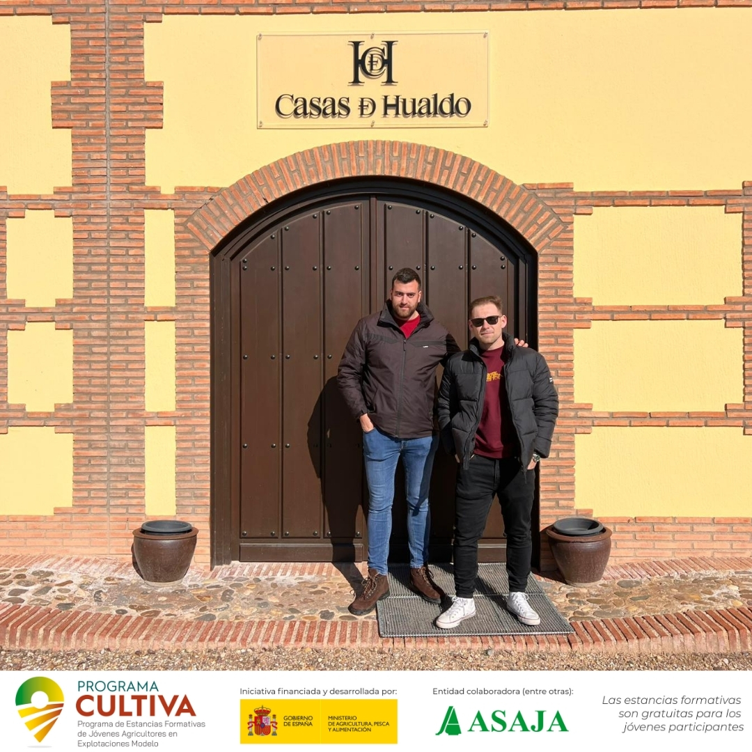 AsajaToledo's tweet image. 📢Descubre qué está pasando este año en el #ProgramaCULTIVA: experiencias, aprendizaje entre profesionales. 📷@CasasdeHualdo, finca  en📷  gracias al #ProgramaCultiva (#FormaciónGratuita) @gobmapa 
👓 asaja.com/programa-culti…
👓 mapa.gob.es/va/desarrollo-…