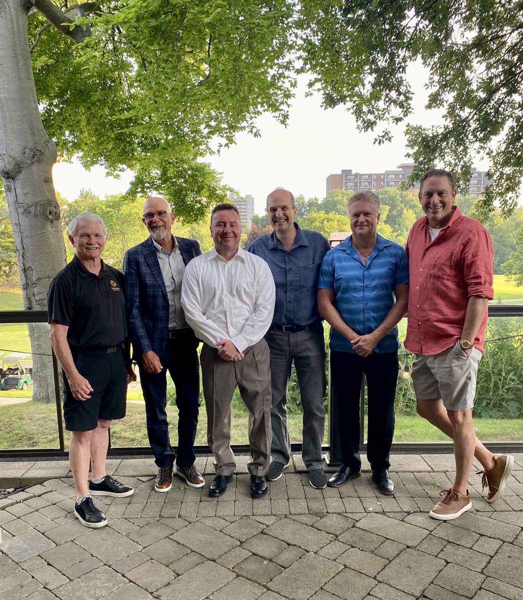Congratulations to former <a href="/TPFFA/">Toronto Firefighters</a> President James Reed on his well-earned retirement. Surrounded by past Presidents Jim Lee, Scott Marks, Frank Ramagnano, and Kevin McCarthy, we honoured his leadership and contributions to Toronto Fire Services. #Toronto