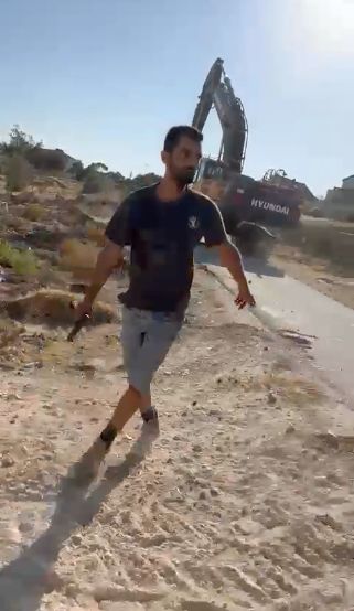 Yesterday, the Israeli settler Yinon Levi shot and killed Odeh Muhammad Khalil Al-Hadaleen, a 31-year-old father of three from the community of Umm al-Kheir in the South Hebron Hills.
Odeh was a teacher and activist who participated in the documentary film "No Other Land," which