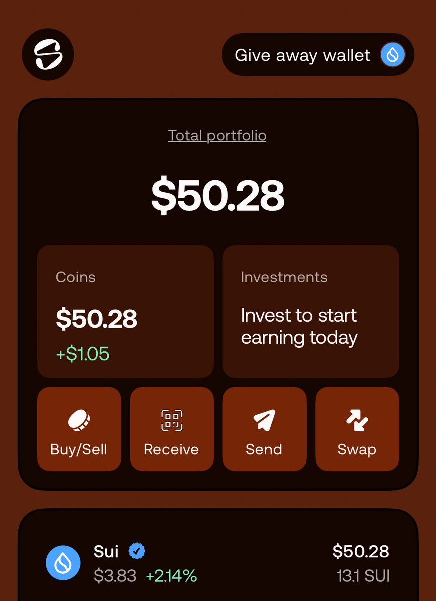 🚨 $50 $SUI GIVEAWAY! 🎉
We’re giving $10 in $SUI to 5 lucky winners! 🥳

How to enter:
✅ Follow <a href="/Ghegwen01/">emori.sui</a>
🔁 Retweet this post
👥 Tag 2 friends in the comments

⏳ Deadline: 48 hours from now!

Good luck, fam! 🍀🤑 #SUI #Giveaway #Crypto