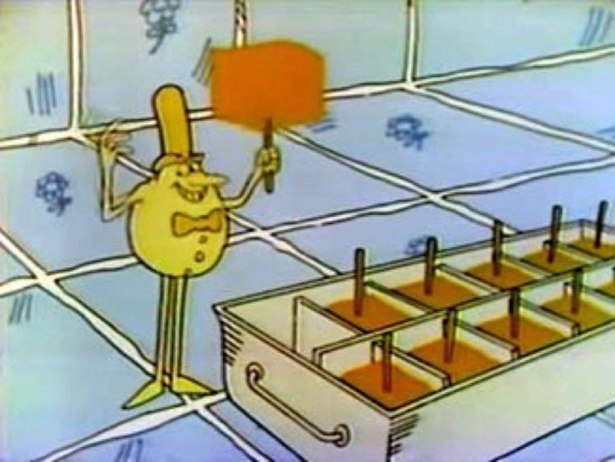 Ok, who else out there tried orange juice ice cubes at the advice of this crazy motherfucker?